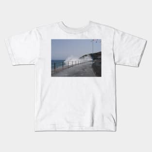 Spray Splashing over Promenade Kids T-Shirt